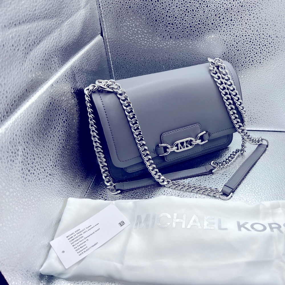 Michael by Michael Kors leather handbag in blue